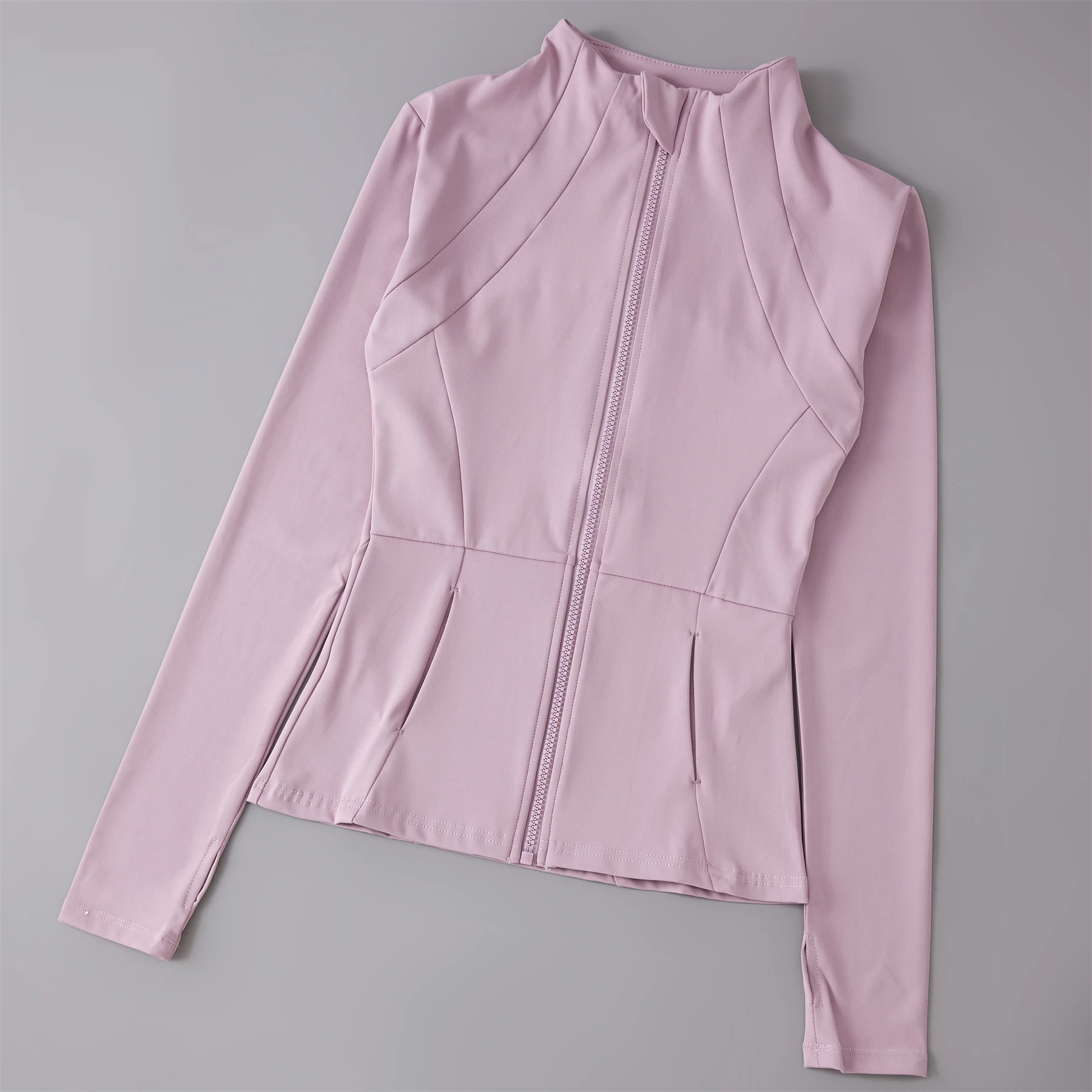 Ropa de Yoga cortavientos ropa deportiva mujer corriendo sudadera de manga larga chaquetas deportivas Top mujeres entrenamiento Tops ropa deportiva