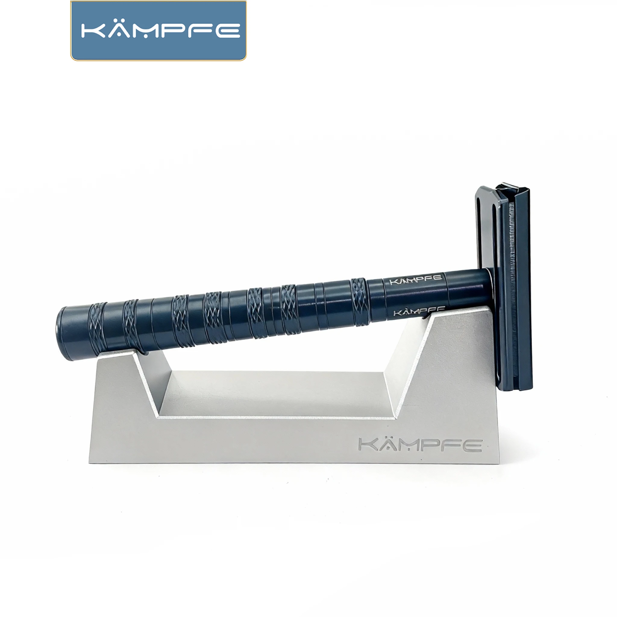Soporte para maquinilla de afeitar de aluminio KAMPFE: soporte para maquinilla de afeitar ligero y altamente duradero para Henson AL13, maquinilla de afeitar Kampfe