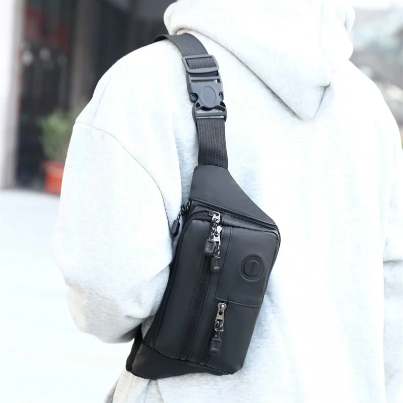 Riñonera Impermeable Unisex de Moda, Bolsa de Cintura para Hombre, Bolsa de Canguro para Mujer, Bolsa para Teléfono, Monedero de Trabajo - Accesorios de Viaje para Hombres y Mujeres