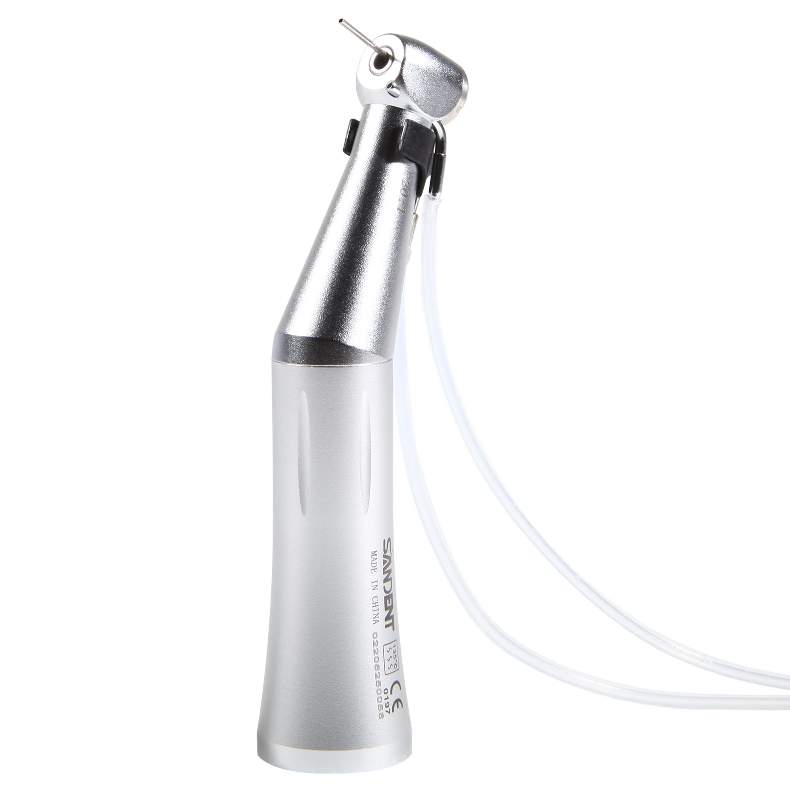 Pieza de mano dental contra-ángulo 20:1 de baja velocidad con botón pulsador, sistema de irrigación doble, compatible con N-S-K para implantes dentales