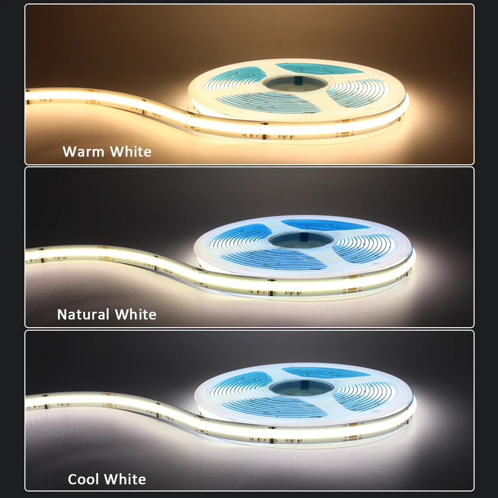 Kit de tira de luces LED para escaleras con Sensor de movimiento, 5M, 10M, 15M, 24V COB, flujo de agua, iluminación de paso para escalera Interior, lámpara de pasillo