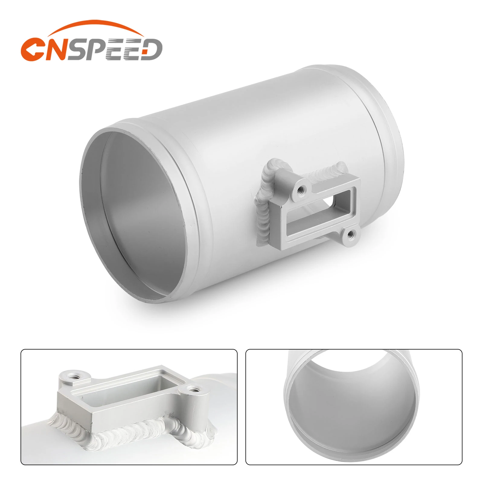 Sensor de flujo de masa de aire de 3 pulgadas, adaptador de medidor Maf, Sensor de flujo de masa de aire de 76Mm, montaje de medidor de admisión de aire para Nissan, Honda, Ford