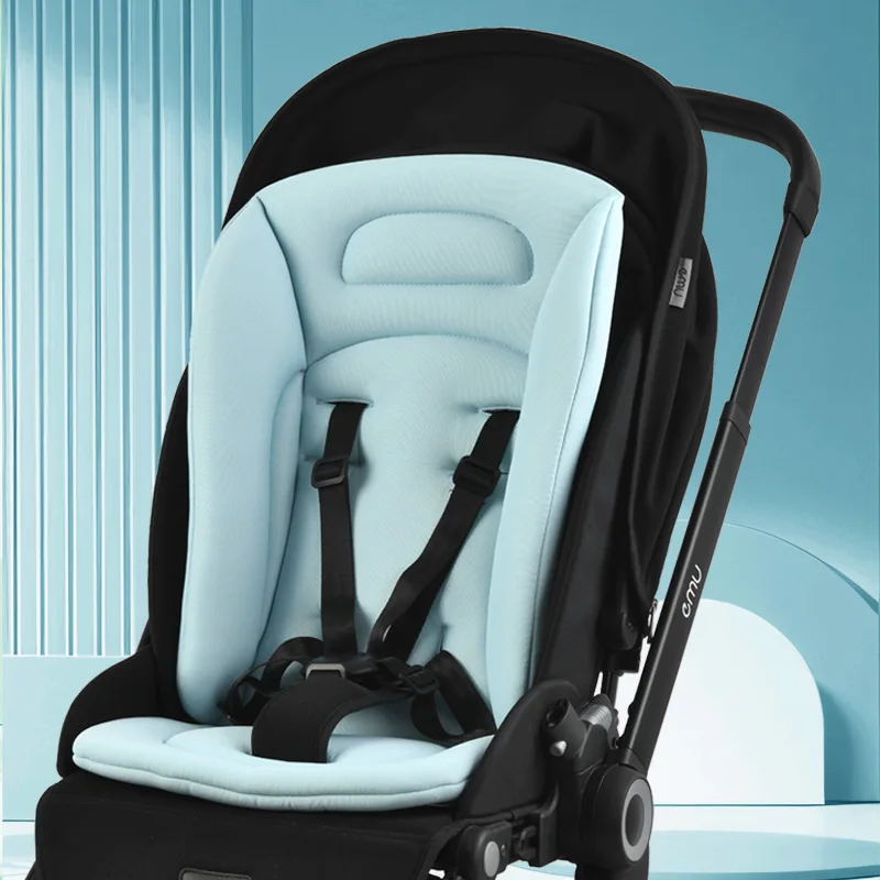 Colchón para cochecito, cojín Universal para asiento, almohadilla de algodón apta para Yoyo/Cybex, alfombrilla suave y gruesa, accesorios para cochecito