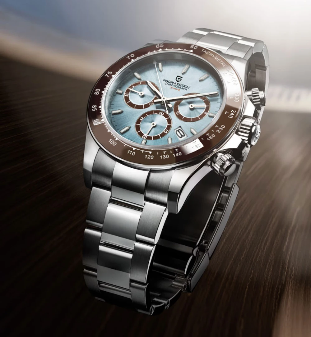 PAGANI-relojes deportivos de cuarzo para Hombre, nuevo diseño de marca superior, cronógrafo resistente al agua de acero inoxidable con zafiro, Reloj de lujo para Hombre 2026
