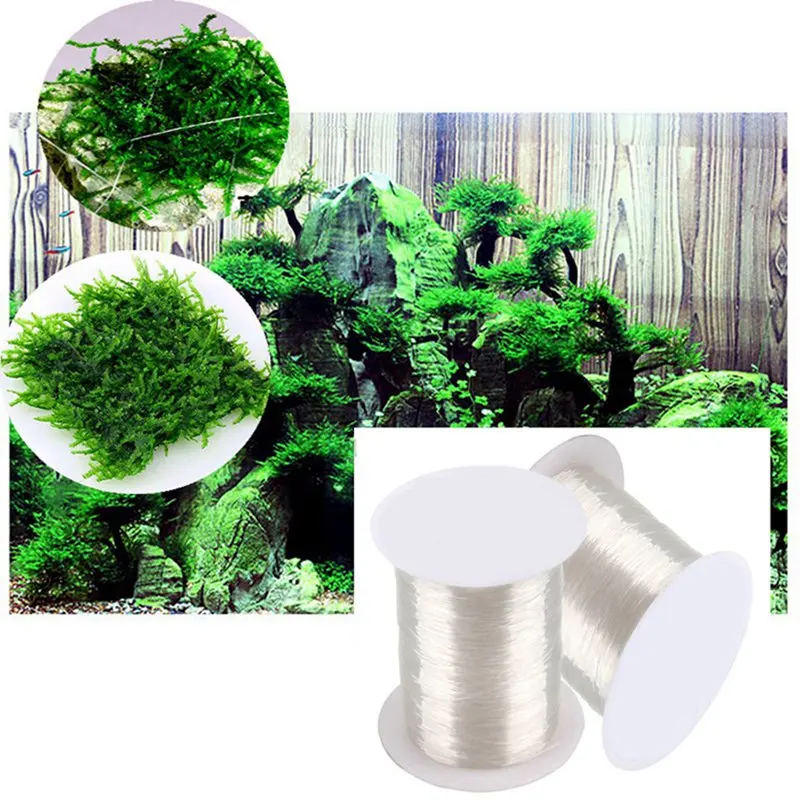 Almohadilla de malla de alambre de acero inoxidable para acuario, soporte de fijación de plantas de musgo acuático, paisajismo, decoración de pecera, accesorios acuáticos
