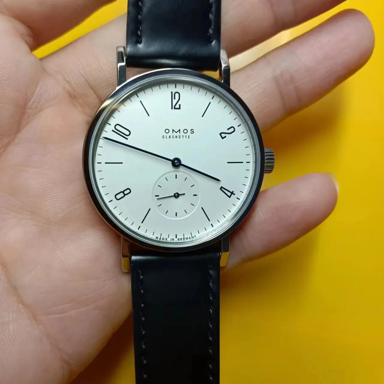 Reloj mecánico automático para hombre de 38 mm adecuado para movimiento de cuerda automática Seagull ST1701, reloj de pulsera con parte trasera transparente resistente al agua.