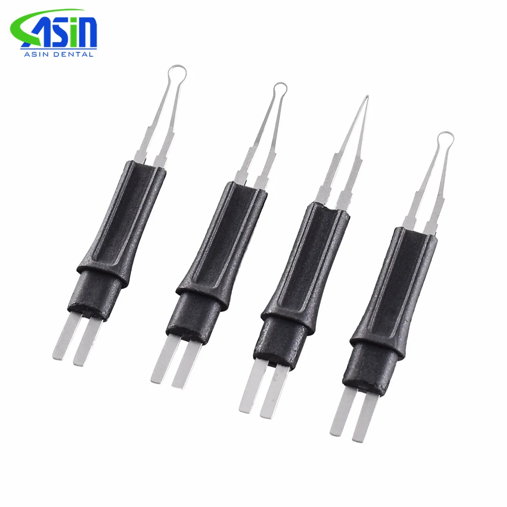 4 unidades/paquete Puntas de corte de gutapercha dental calentables para endodoncia
