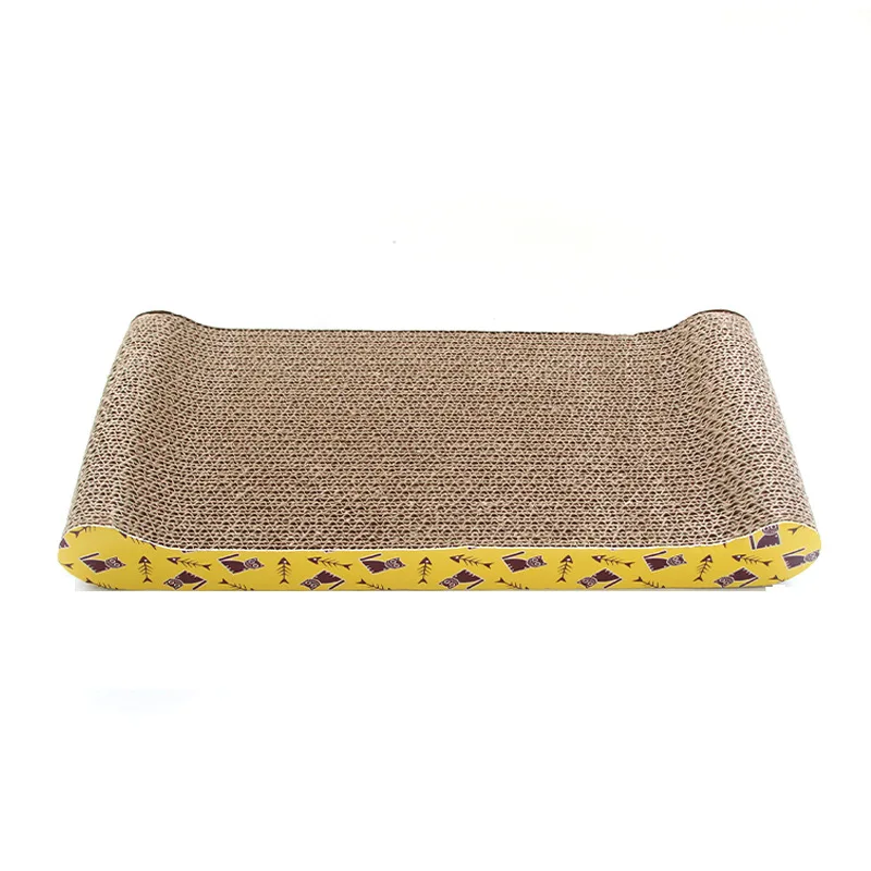 Juguetes para gatos, tablero rascador para gatos, almohadilla de cartón corrugado, clavos de molienda, muebles protectores interactivos, juguete rascador para gatos