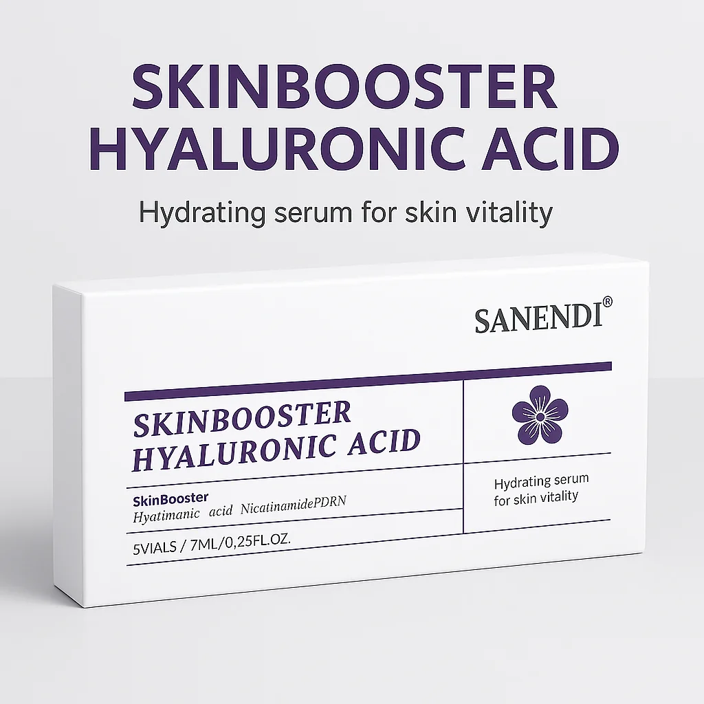 Sanendi SKIN BOOSTER Ácido HialURÓNICO Solución de problemas de la piel facial Hidratación Hidratación Solución de proteínas coreanas para el cuidado de la piel