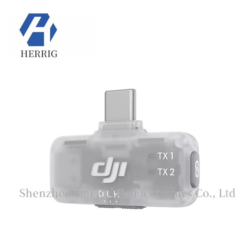 Receptor de Micrófono Móvil DJI Mic Series 2/3/Mic Mini, Receptor de Micrófono Inalámbrico