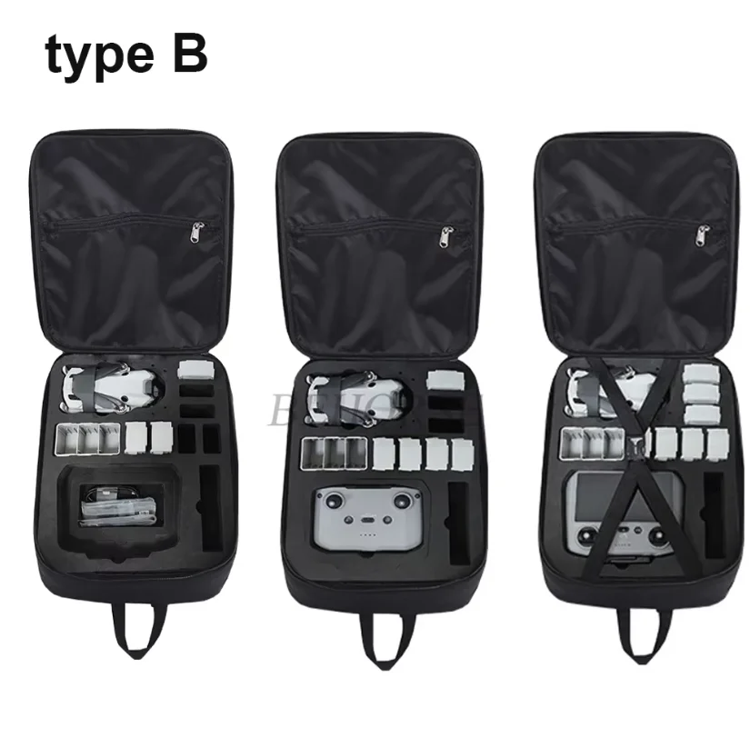 Mochila para DJI Mini 4 Pro bolsa de almacenamiento bolso de hombro Estuche de transporte de viaje caja portátil para DJI RC 2/RC N2 accesorios para drones
