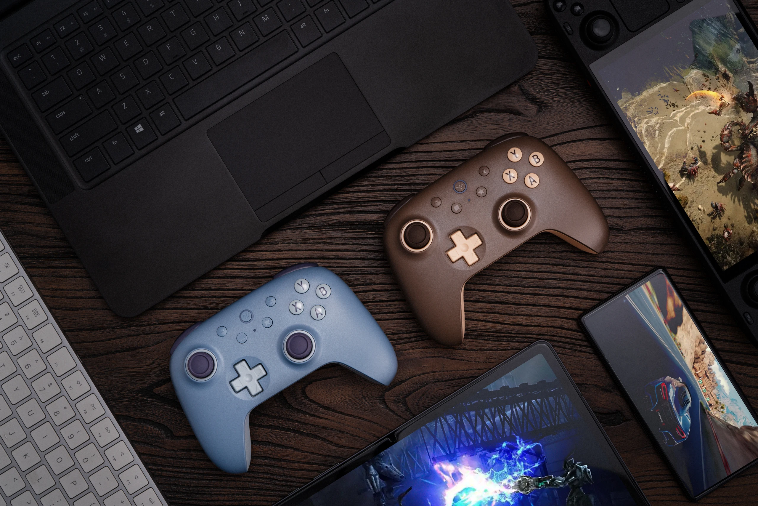 8BitDo Ultimate 2C controlador de juego inalámbrico nuevo Color Gamepad Joystick para PC Windows 10/11 Steam Deck Raspberry Pi Android