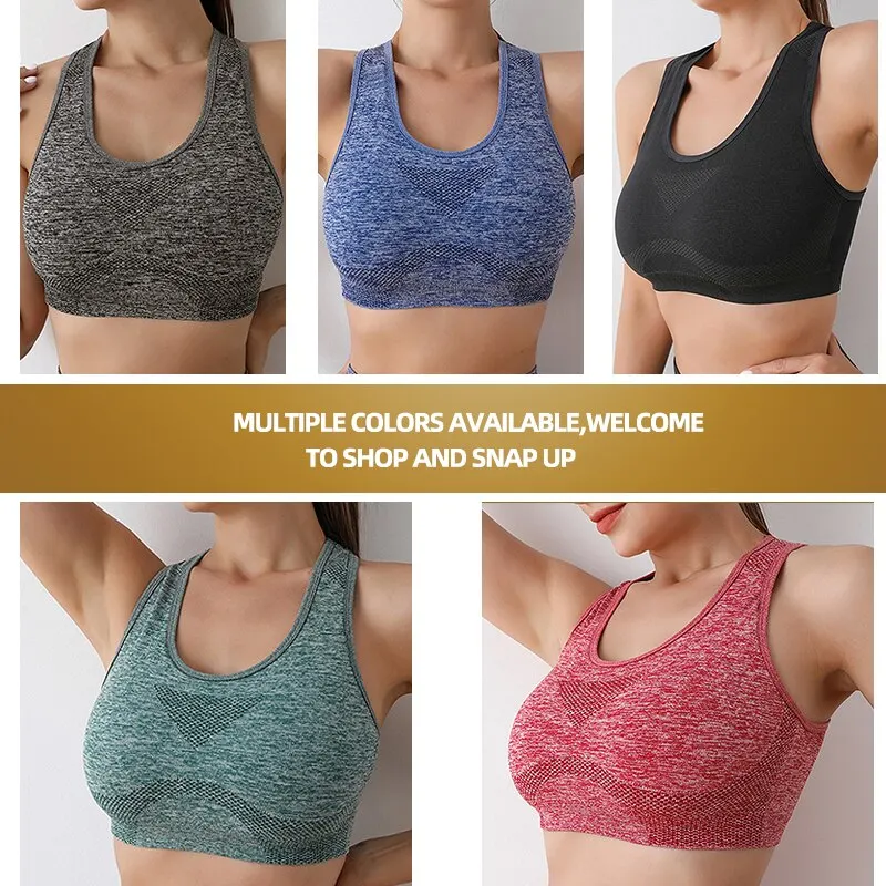 CZGUKE Sujetador Deportivo Push Up Transpirable para Mujer, Ropa Interior Deportiva, Running, Yoga, Fitness