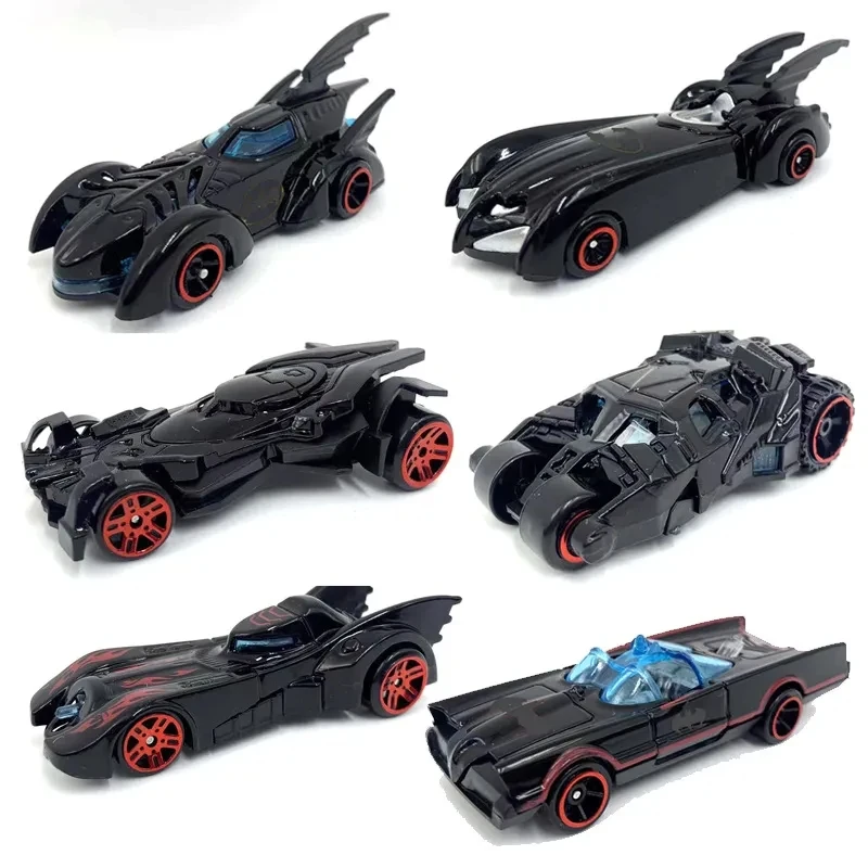 Coche de juguete de aleación para niños, modelo de simulación de superhéroe, mini coche de juguete de metal fundido a presión, vehículo de juego para niños con temática de superhéroes.