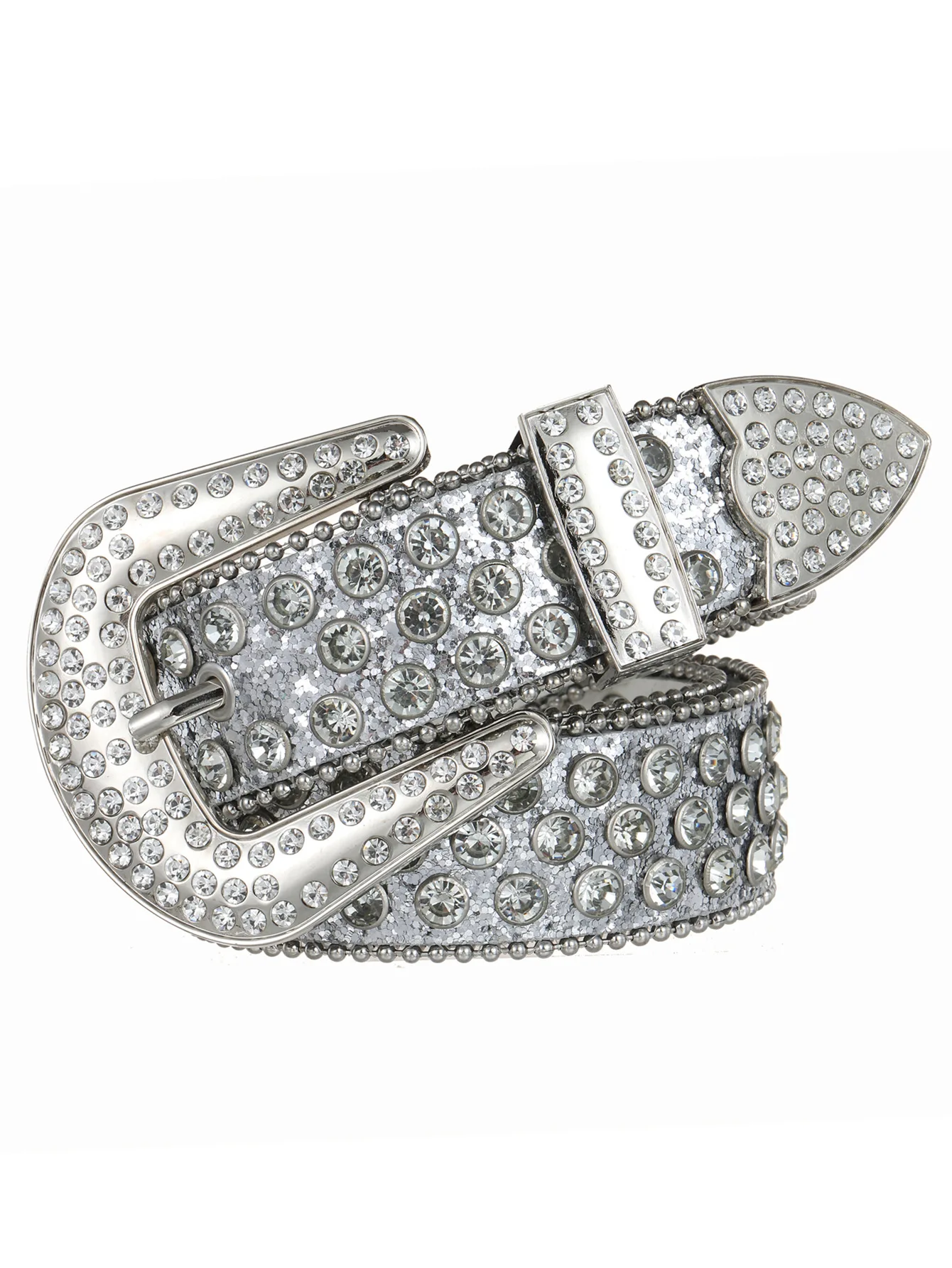 Cinturón decorativo de diamantes BB Simon para mujer, cinturón occidental de moda, emcama de diamantes completa, PU, cristal ancho, Be