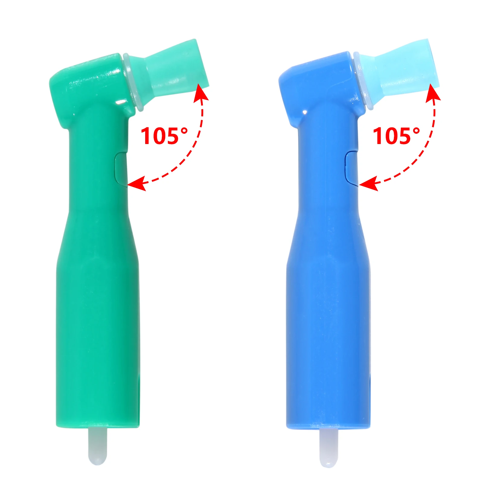 360 °   Pieza de mano de profilaxis de pulido de higiene eléctrica inalámbrica Dental giratoria pantalla LCD 4:1 cono de nariz + 2 ángulos de profilaxis
