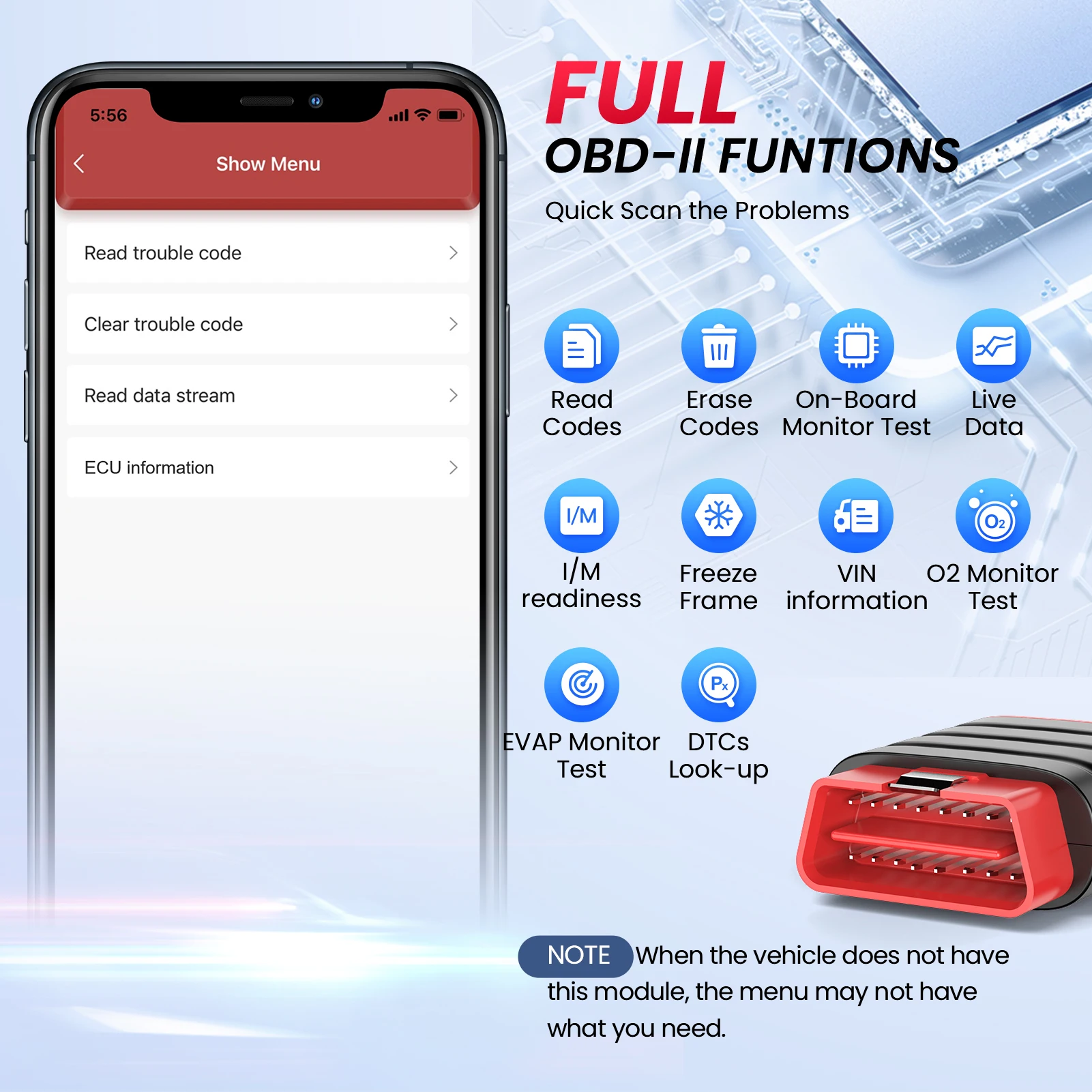 THINKCAR THINKDIAG MINI OBD2 escáner herramienta de diagnóstico OE sistema completo escáner de coche para iOS Android lector de código de fallos actualización gratuita