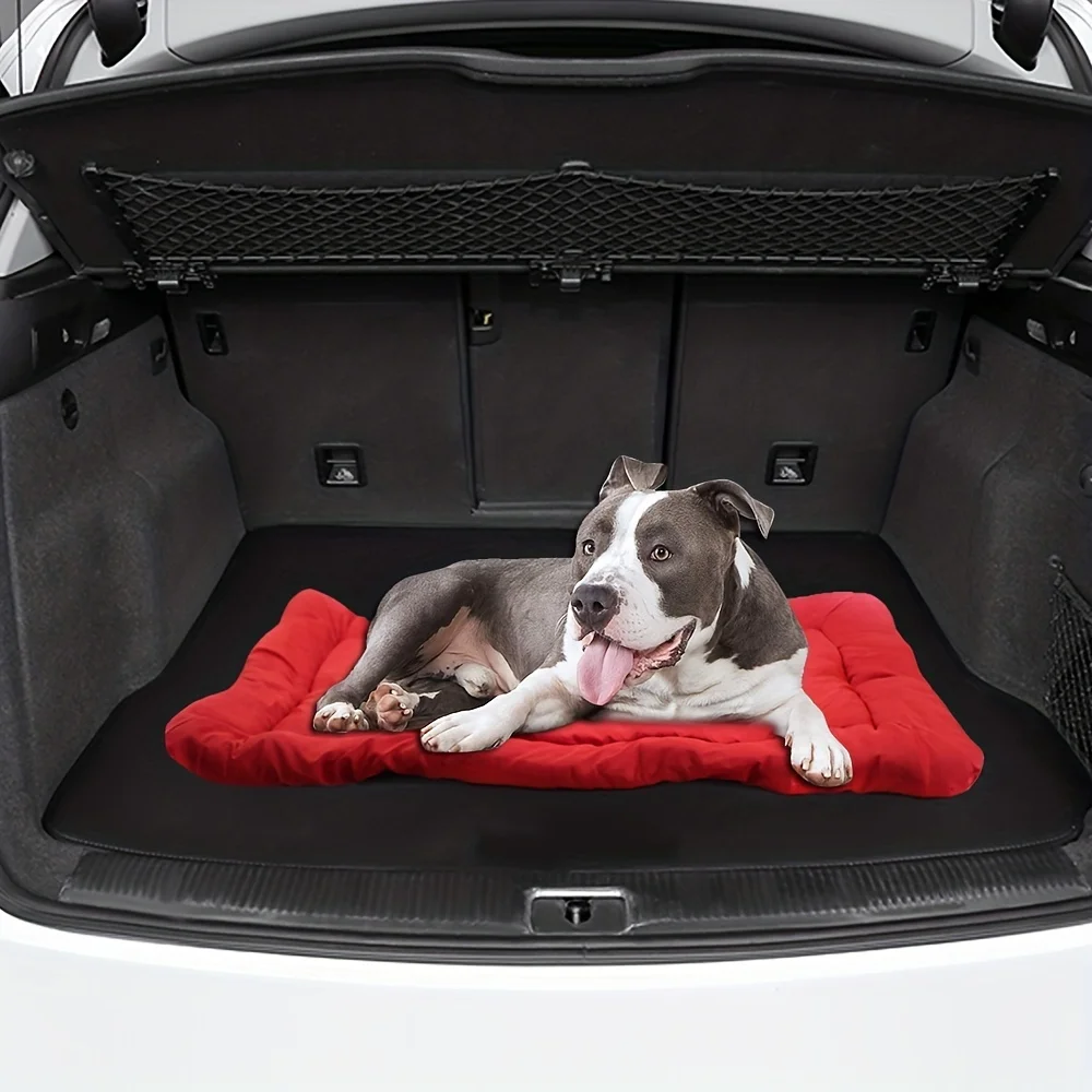 Cojín de cama antideslizante impermeable para mascotas, suministros lavables para perros al aire libre