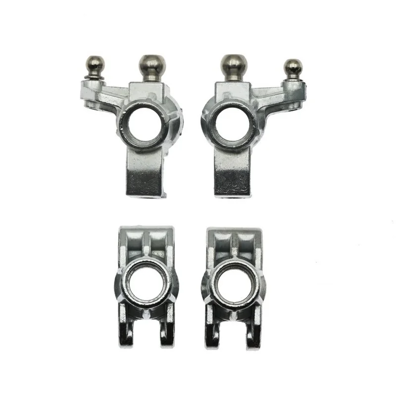 SCY 16101 16102 16103 16201 16101 Pro 16102 Pro Copa de dirección delantera de Metal y portador de buje trasero 1/16 piezas de mejora de coche RC