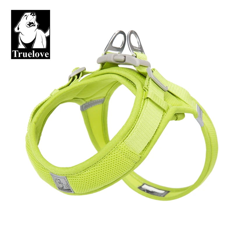 Arnés Truelove para Perros Pequeños y Medianos, Malla de Nailon Transpirable, Ajustable, Resistente, para Entrenamiento al Aire Libre, TLH3013