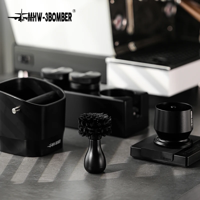 MHW-3BOMBER ABS cepillo de limpieza de filtro de café para portafiltro de café 51-58mm cesta hogar Barista herramienta de limpieza accesorios de cafetería