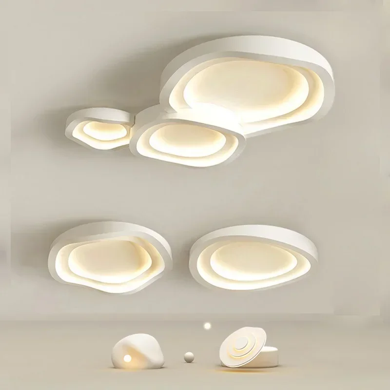 Luces de Techo Minimalistas para Dormitorio, Lámpara LED Moderna para Techo, Luz Creativa y Personalizada para Dormitorio Principal
