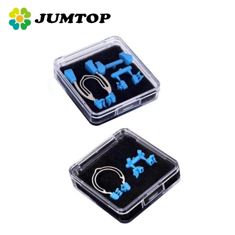 JUMTOP-matriz Dental seccional, matrices contorneadas, abrazaderas, cuñas, anillos de Clip de resorte de Metal, herramientas de dentista, instrumento de laboratorio
