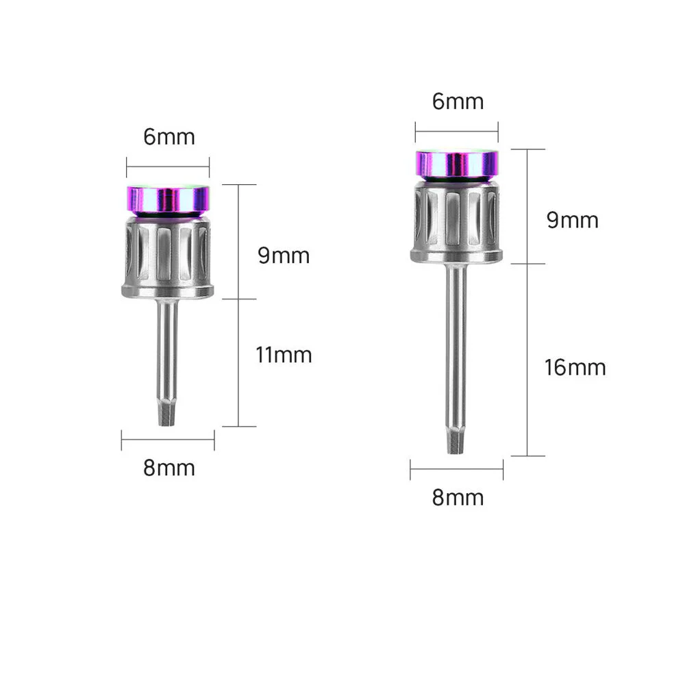 JUMTOP-llave dinamométrica Universal para implante Dental, llave dinamométrica eléctrica, trinquete con destornillador colorido de 16 Uds.