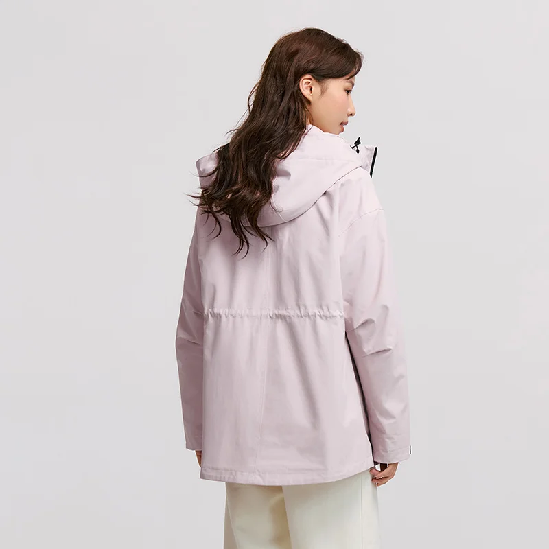 Chaqueta de Plumón Semir para Mujer, Nueva Colección 2026, Dos Piezas, Tres en Uno, Impermeable, Resistente al Aceite y a las Manchas, para Viajes, Uso Diario y Actividades al Aire Libre, Abrigo de Invierno
