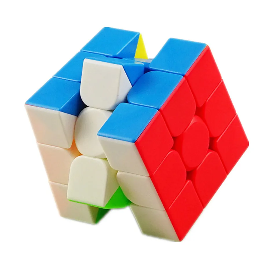 [ECube] Moyu Cubing Classroom Meilong 3/3C 3x3 magia sin pegatinas 3 capas de velocidad cubo mágico rompecabezas profesional juguetes para niños