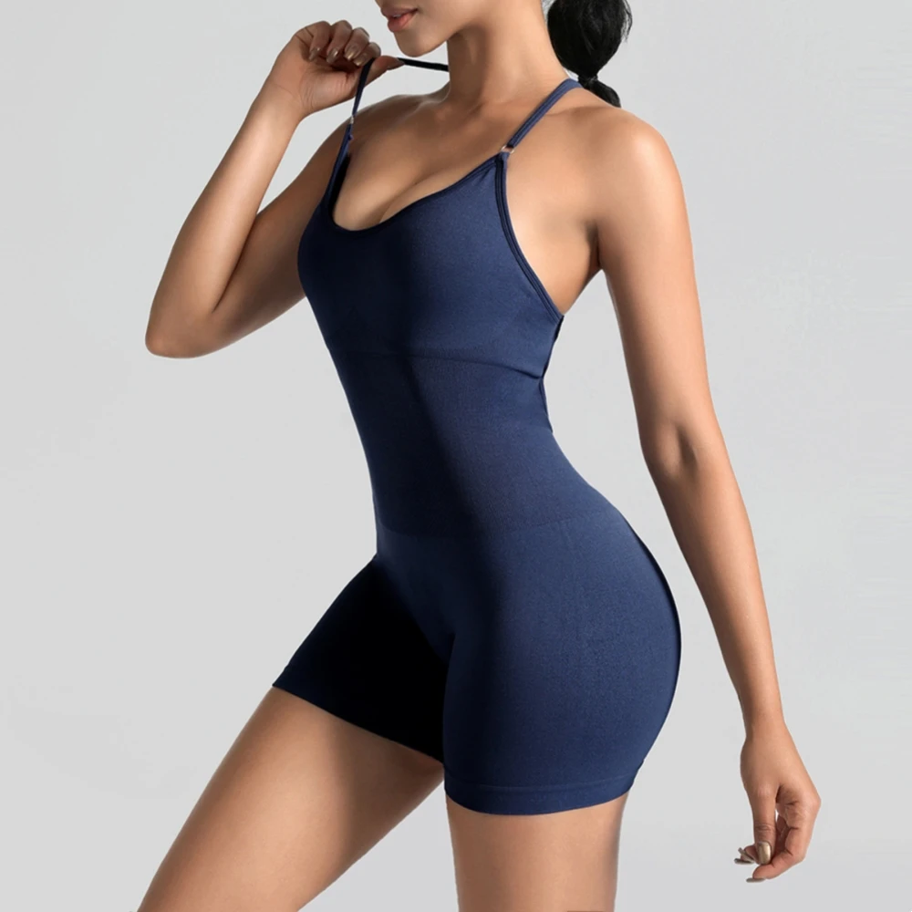 Conjuntos de Yoga, monos de gimnasio, monos deportivos para mujer, ropa activa, ropa de Fitness, ropa de entrenamiento para mujer, trajes cortos