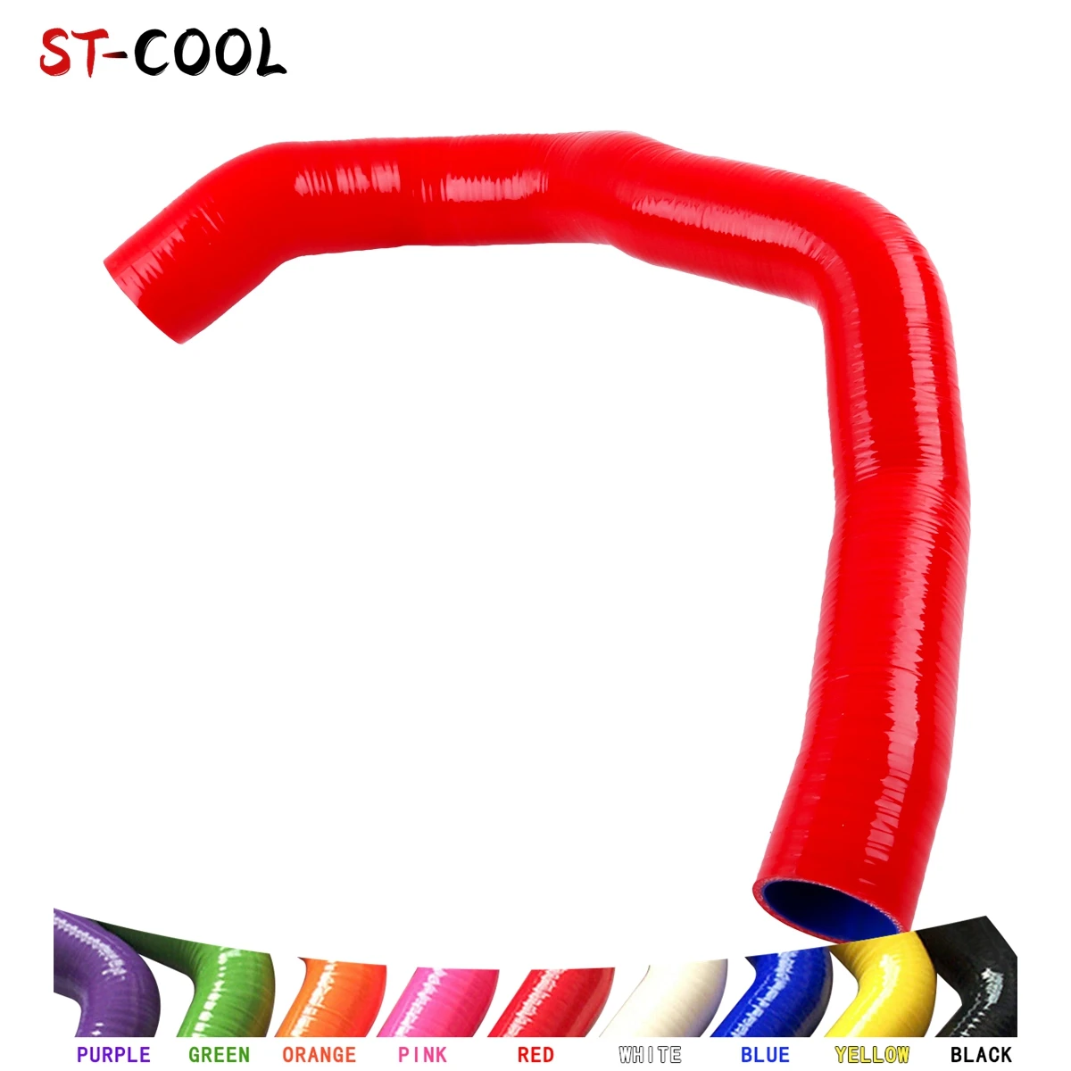 Para Alfa Romeo 147 156 GT 1.9 JTD Turbo, manguera de silicona roja/negra/azul/verde rígida para el intercooler, superior e inferior, 1 unidad o 2 unidades, 4 capas.