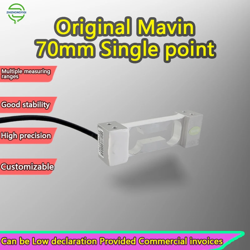 Celda de Carga de Alta Precisión MAVIN ZZPH6 0.3kg-10kg, Sensor de Peso de Punto Único de Aleación de Aluminio NA6 T70 para Báscula de Café MAVIN