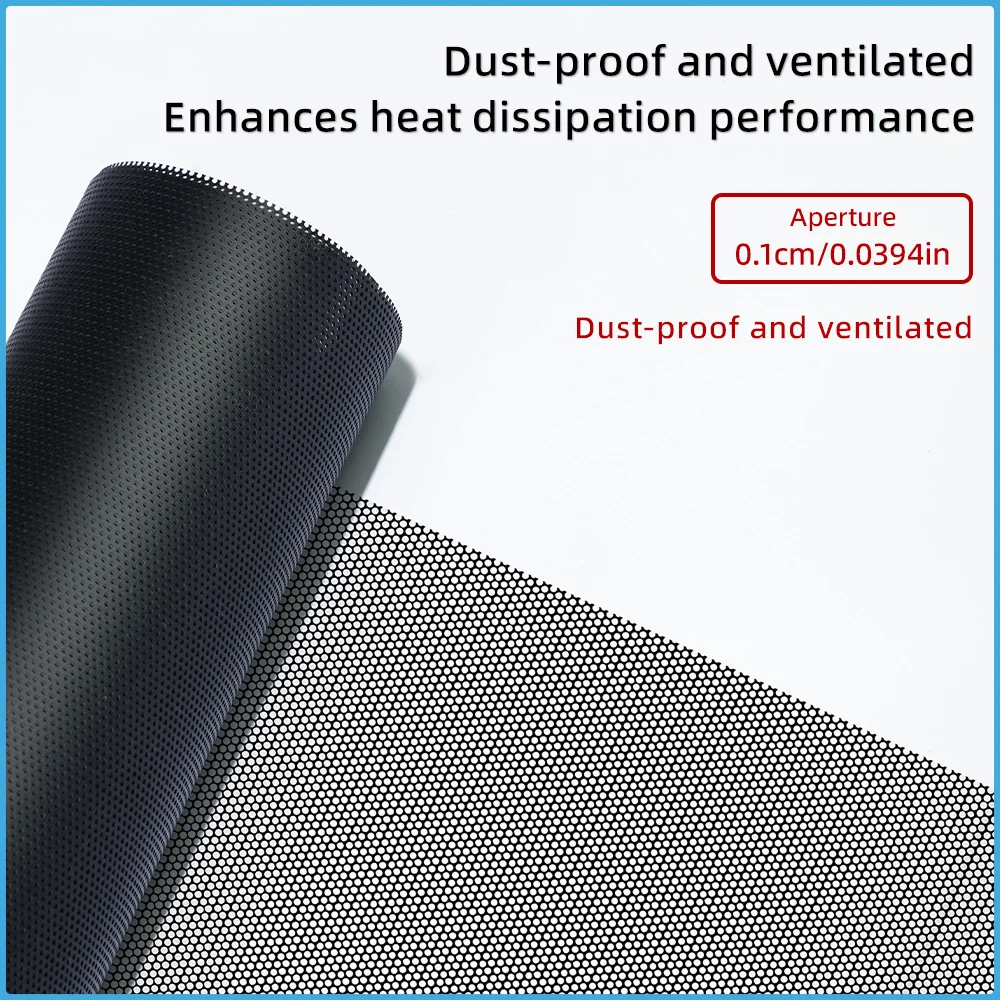 Filtro de Polvo Magnético para PC de PVC de 50*50cm, Malla Antipolvo con Atracción Magnética, Ventilación, Refrigeración y Prevención de Plagas