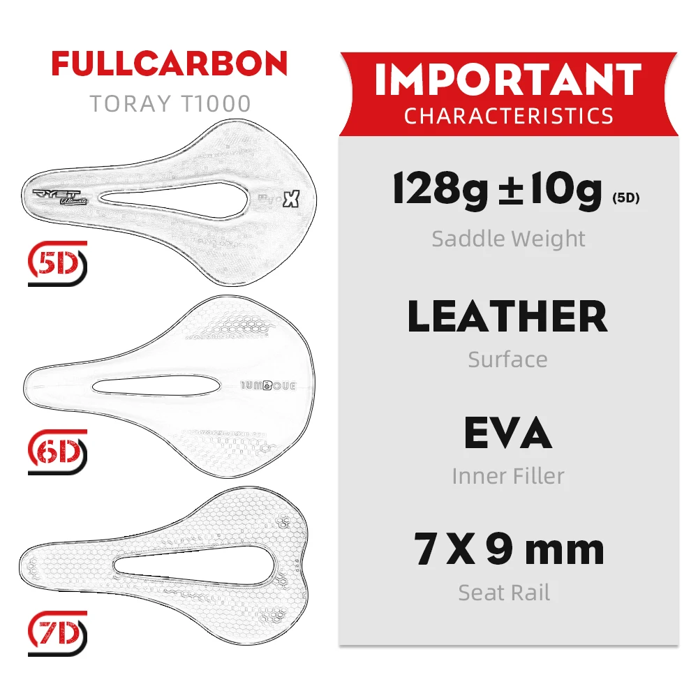 Jawbone-sillín ultraligero para bicicleta de montaña, asiento de cuero de 143mm, 150mm, 155mm, 5D, 6D, 7D, accesorios de ciclismo