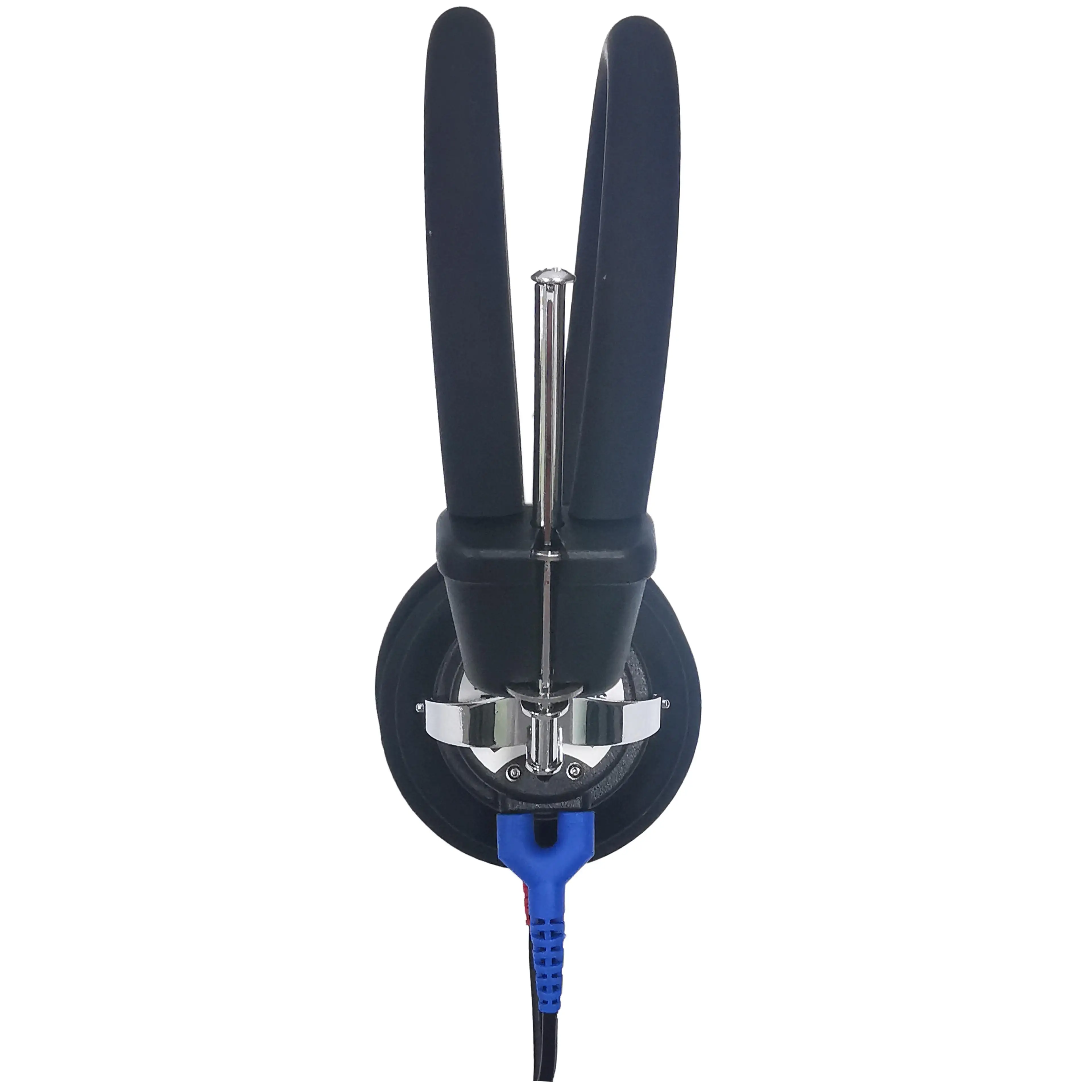 TDH39 RE-7 Auriculares de Conducción Aérea con Conector en L, Accesorio Profesional para Pruebas de Audio, Conector Mono de 6.35mm Chapado en Oro
