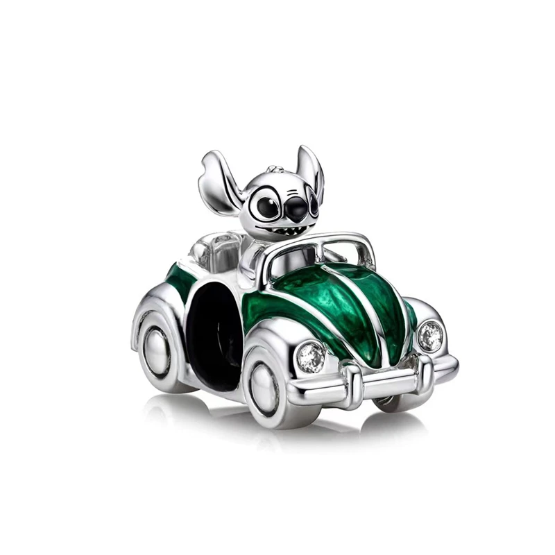Abalorios colgantes de Winnie the Pooh de Toy Story, compatibles con pulseras y collares originales de plata, para joyería DIY, regalo para mujer