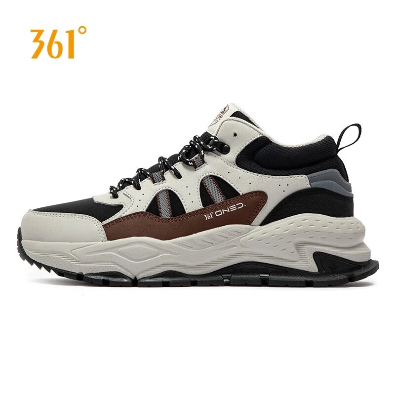 Zapatos informales para hombre de 361 grados, nuevas zapatillas Retro de felpa para otoño e invierno, cálidas, antideslizantes, clásicas, de algodón, de suela gruesa 672446705 A