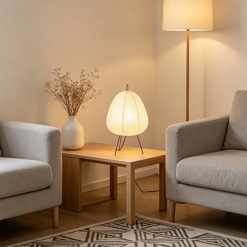Lámpara de Escritorio LED Nórdica Wabi Sabi, Lámpara Decorativa Interior con Alimentación USB, Adecuada para Sala de Estar, Mesita de Noche, Dormitorio y Mesa de Comedor