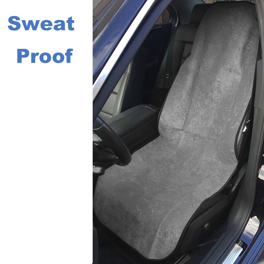 Toalla Universal, cojín para asiento de coche, Protector de asiento lavable a prueba de sudor para mascotas, fundas para coche para las cuatro estaciones