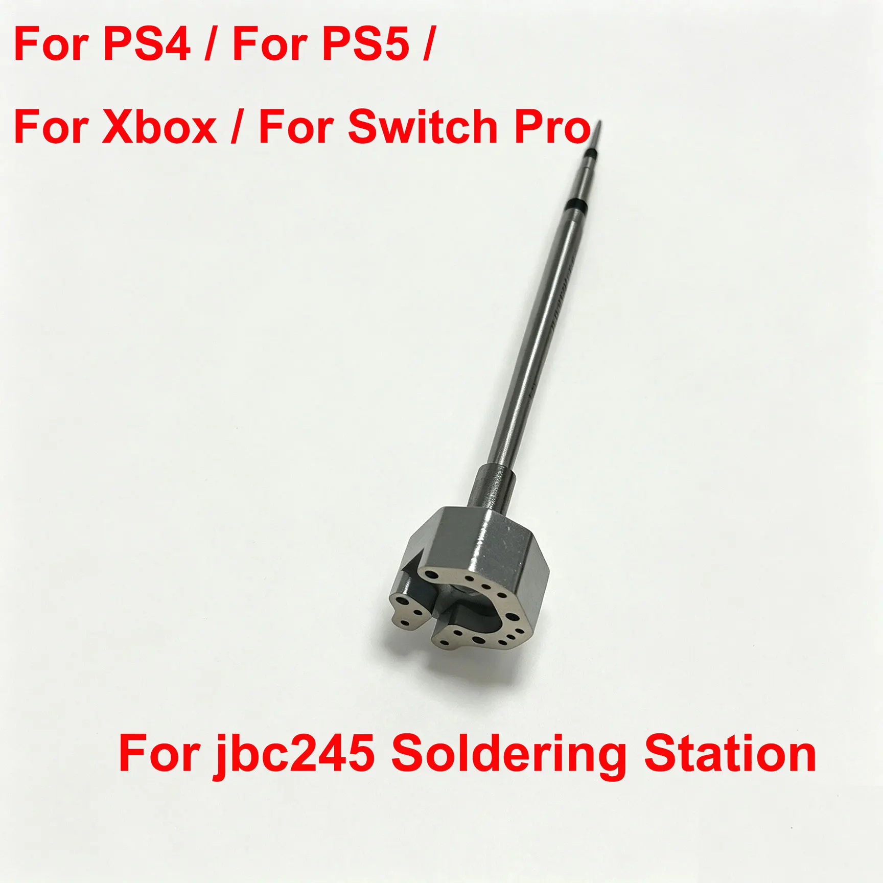 Punta de soldador tipo joystick 936/900M/T12/jbc245, molde de calentamiento para herramientas de desmontaje de joysticks de controles de PS4, PS5, Xbox y Switch Pro