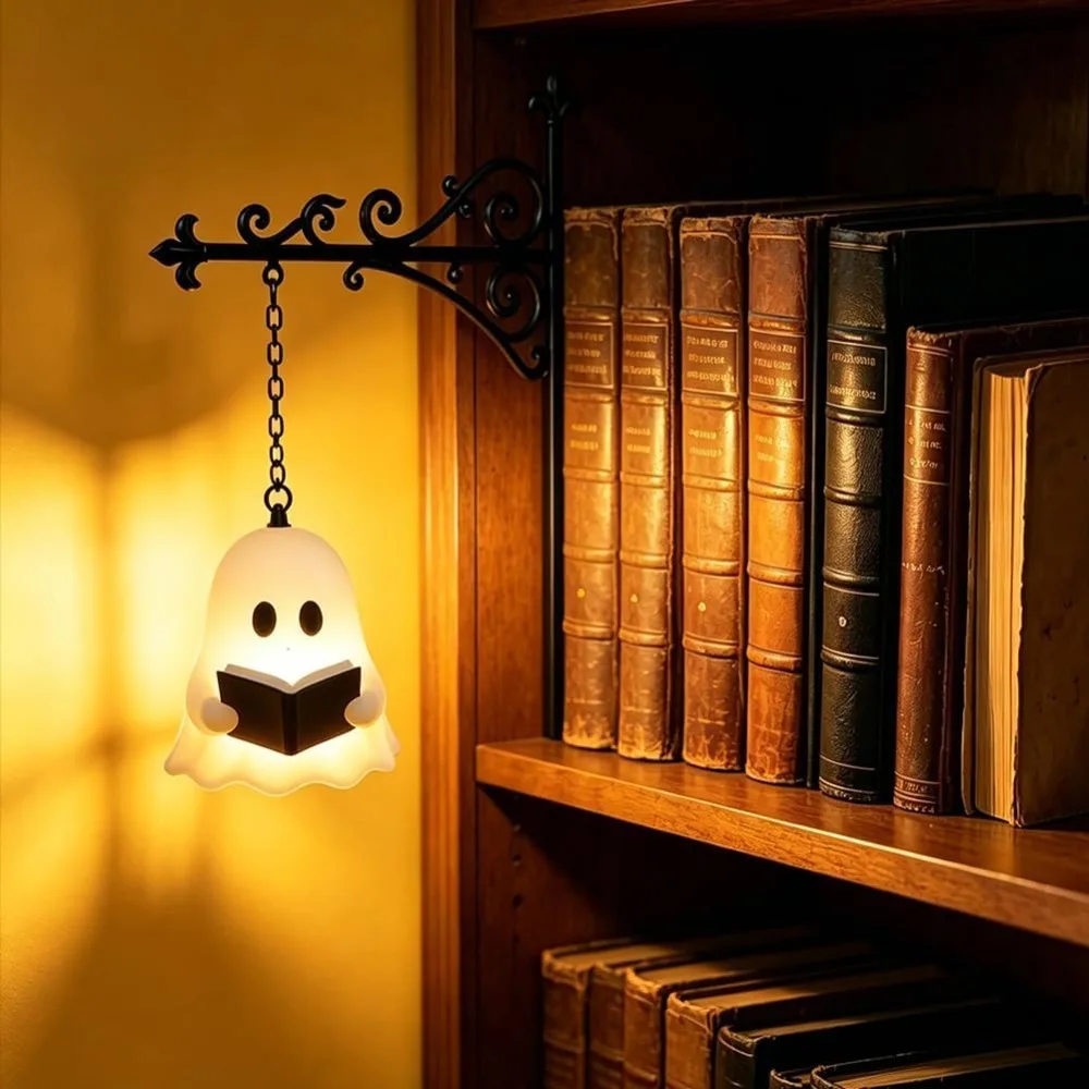 Lámpara LED Vintage con Forma de Farola para Rincón de Lectura, Decoración para Estantería, Luces de Hadas en Miniatura, para Hogar, Biblioteca, Sala de Lectura, Oficina, Regalo para Amantes de los Libros