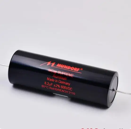 Condensadores de Audio de aluminio clásicos SUPREME Mcap, divisor de frecuencia, Original de Alemania, mundorf-mcap, 2 unidades por lote, envío gratis