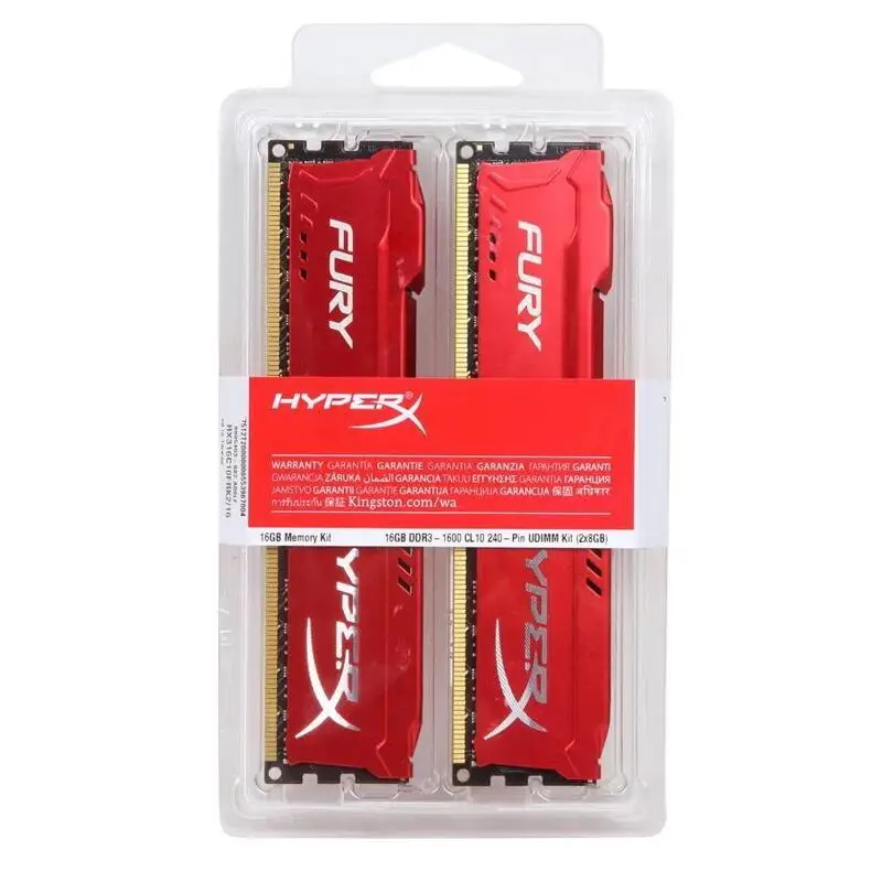 Kingston Memoria DDR3 8GB 16GB (2x8GB) Kit RAM 1600MHz 1333MHz 1866MHz 2133MHz 2400MHz RAM de escritorio 1,5V DIMM PC3-12800 14900