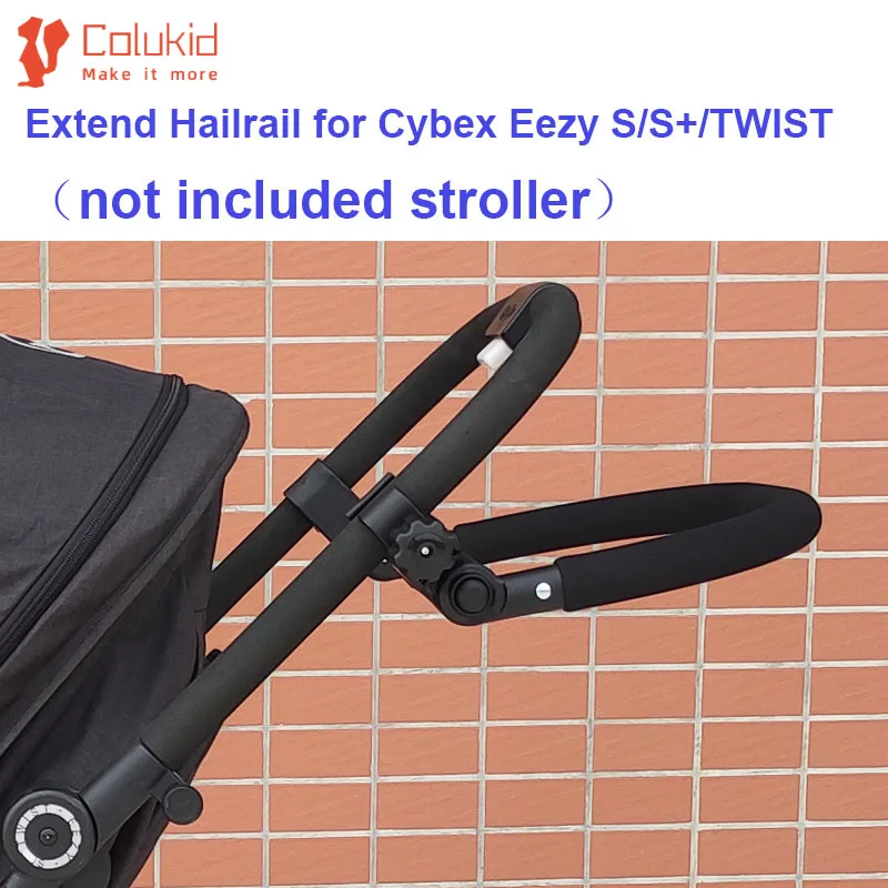 Accesorios de cochecito de bebé, manija extensible, parachoques de carril para YOYO Cybex Eezy S/S+/Twist