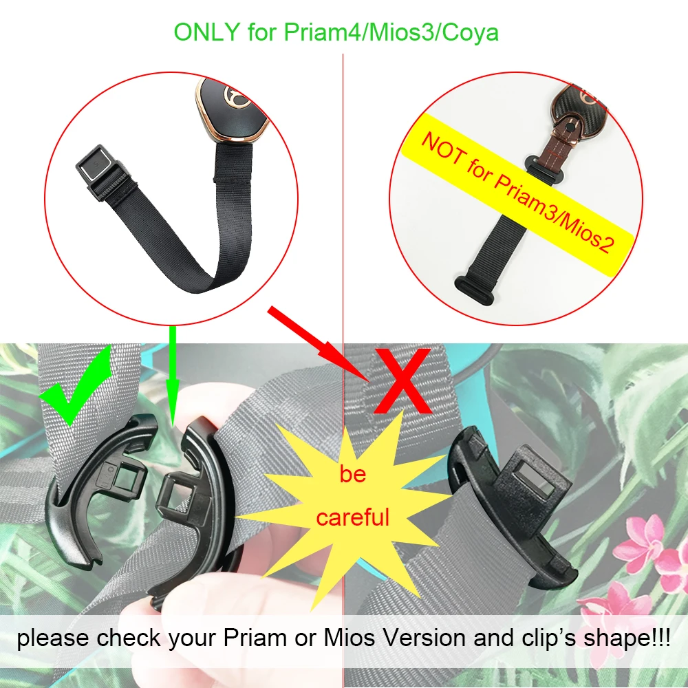 Pestillo de arnés de un tirón para Buggy de bebé, para Cybex Priam 4 Mios 3 EU Coya, cinturón de seguridad para asiento, pestillo de bloqueo, accesorios para cochecito