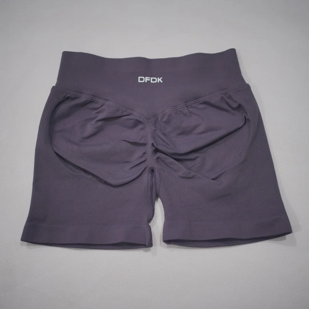 DFDK 2026 Nuevos Shorts de Yoga para Mujer con Efecto Push-Up, Cintura Alta, Levanta Glúteos, a Prueba de Sentadillas, para Gimnasio, Entrenamiento, Running y Fitness
