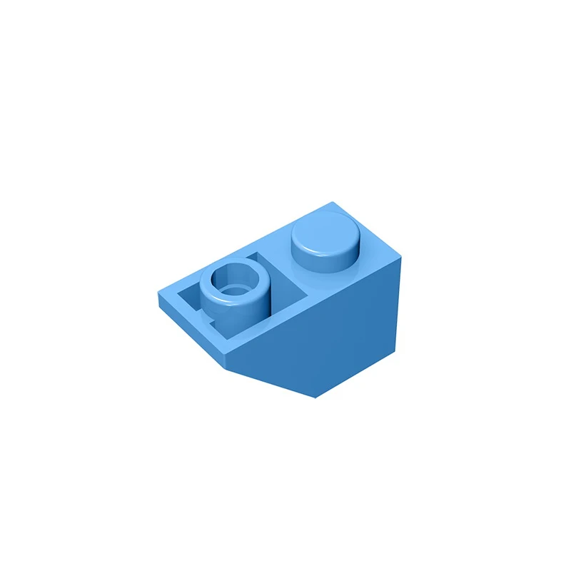 Gobricks GDS-597 pendiente, invertido 45 2x1 compatible con lego 3665 piezas de bloques de construcción educativos DIY para niños técnicos
