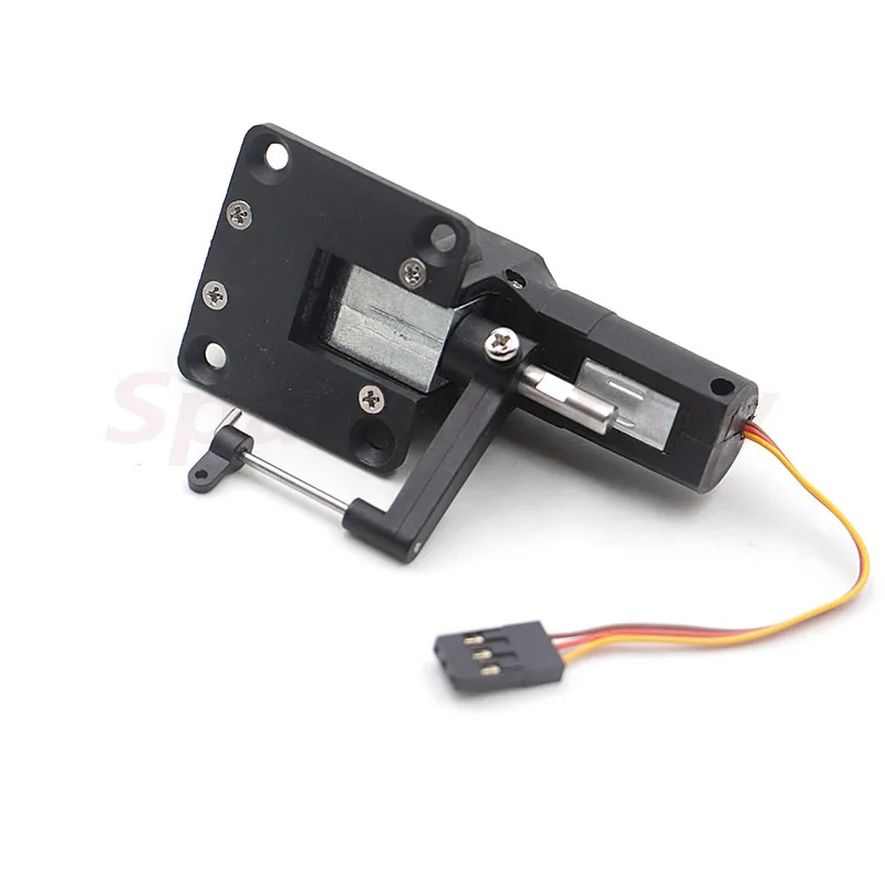 Sparkhobby-traje de aterrizaje retráctil eléctrico sin servicio, 3,5 KG, 40g, con dirección con enchufe JR para RC, piezas de avión de ala fija DIY