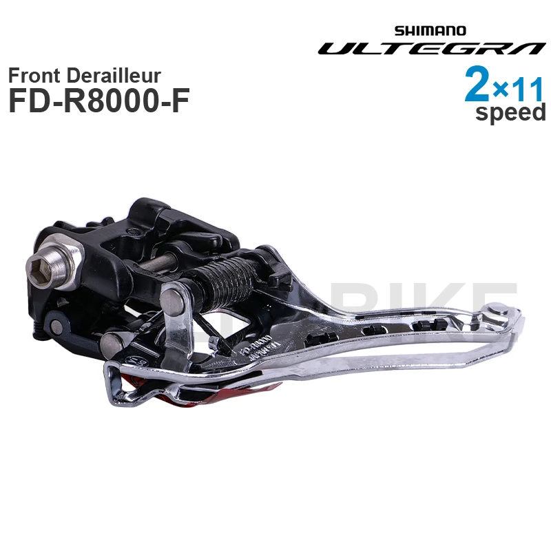SHIMANO ULTEGRA R8000 2x11v Desviador Delantero FD-R8000-F FD-R8000-B Piezas para Bicicleta de Carretera - 2x11 velocidades Original